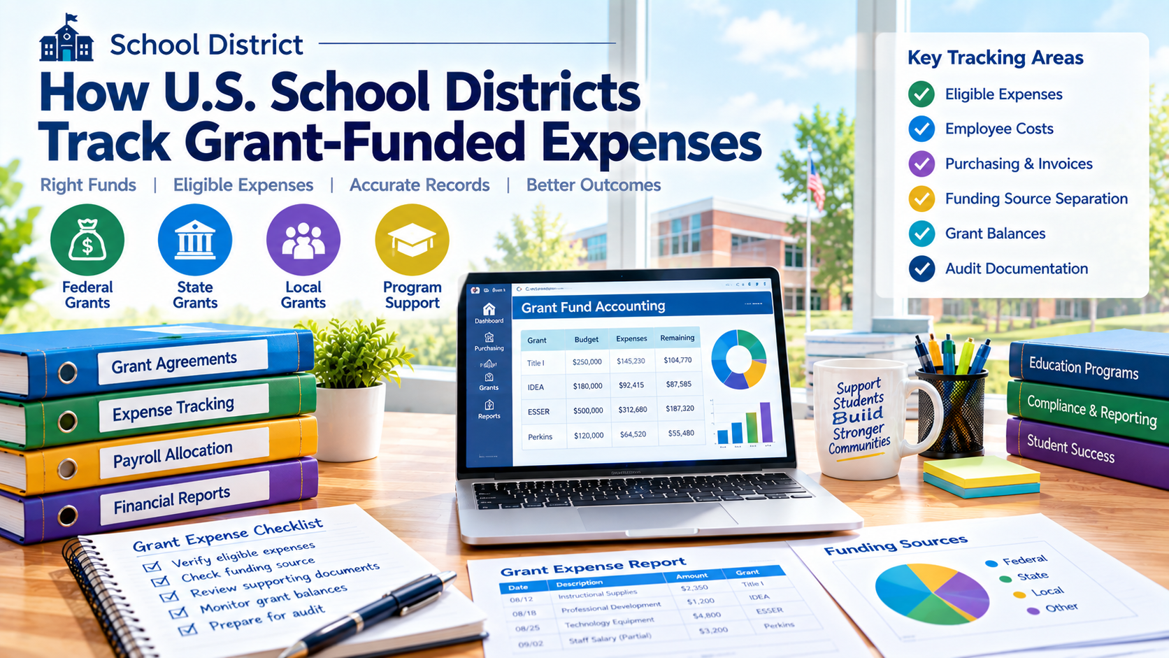 How U.S. School Districts Track Grant-Funded Expenses